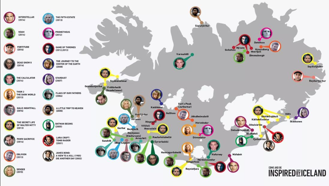 Islande carte